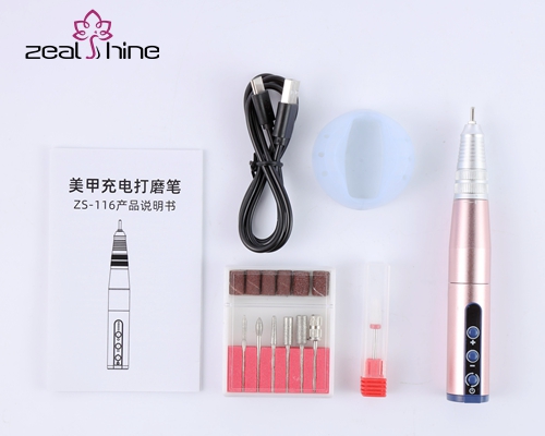 ZS-116 Rechargeable Pen Shape Nail Drill Machine